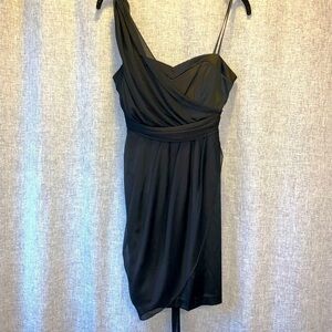 ❤️ WOMENS/MISSES city studio size 7 black one shoulder dress